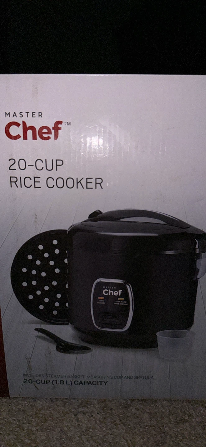 Master Chef 20-Cup Rice Cooker