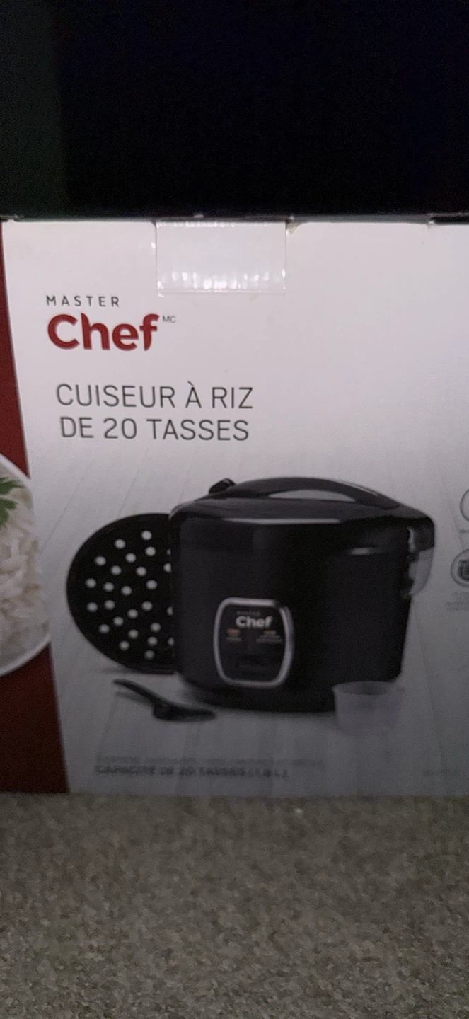 Master Chef 20-Cup Rice Cooker - photo 2