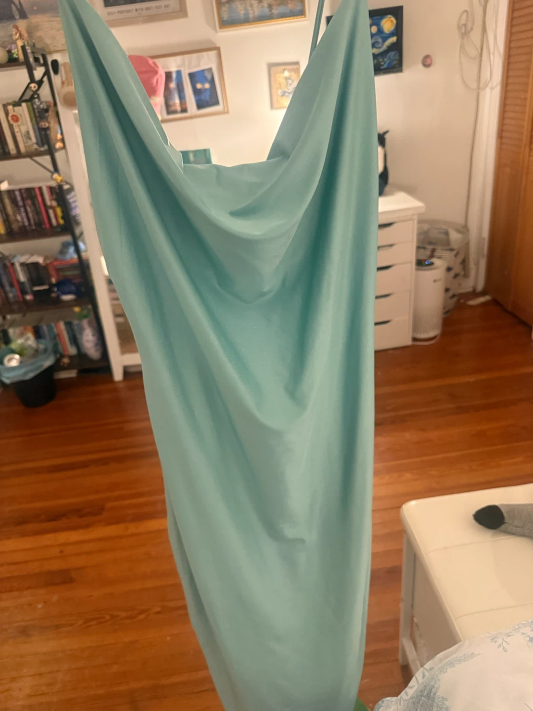 IRIS Dress - Teal - Size L