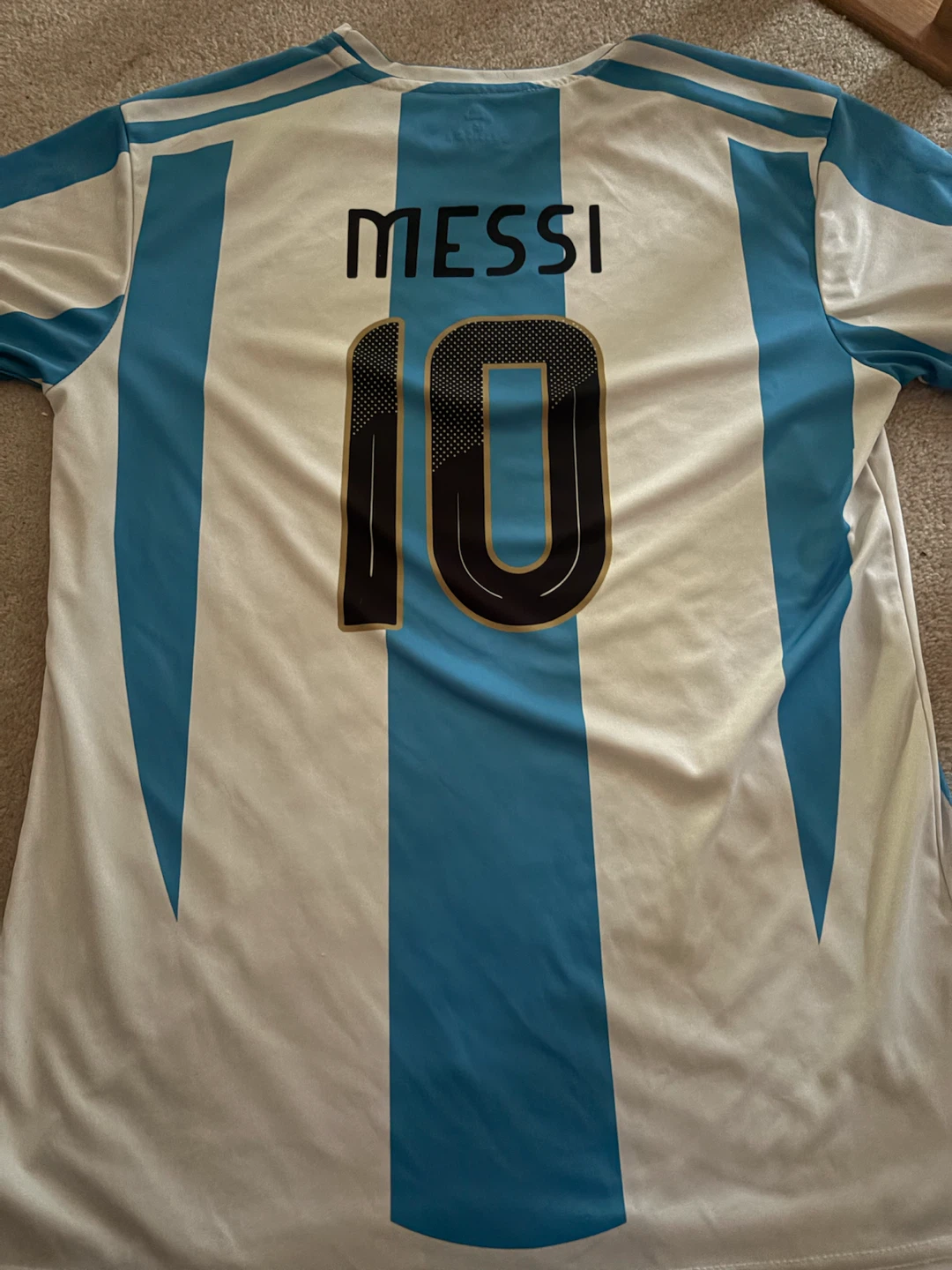 Argentina Messi #10 Soccer Jersey