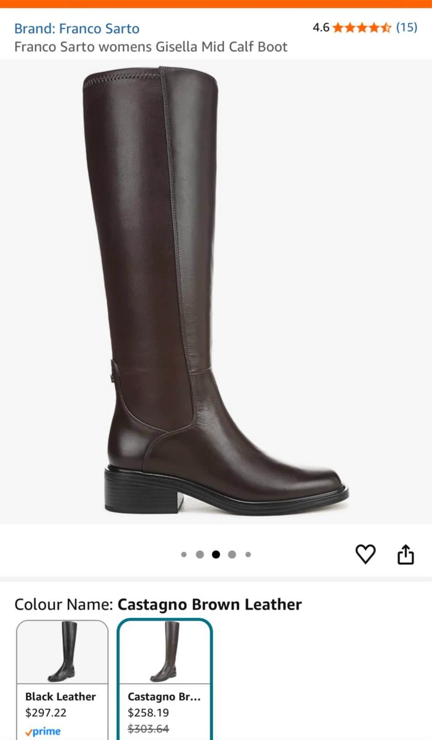 Franco Sarto Women's  -  Leather Boots - photo 2