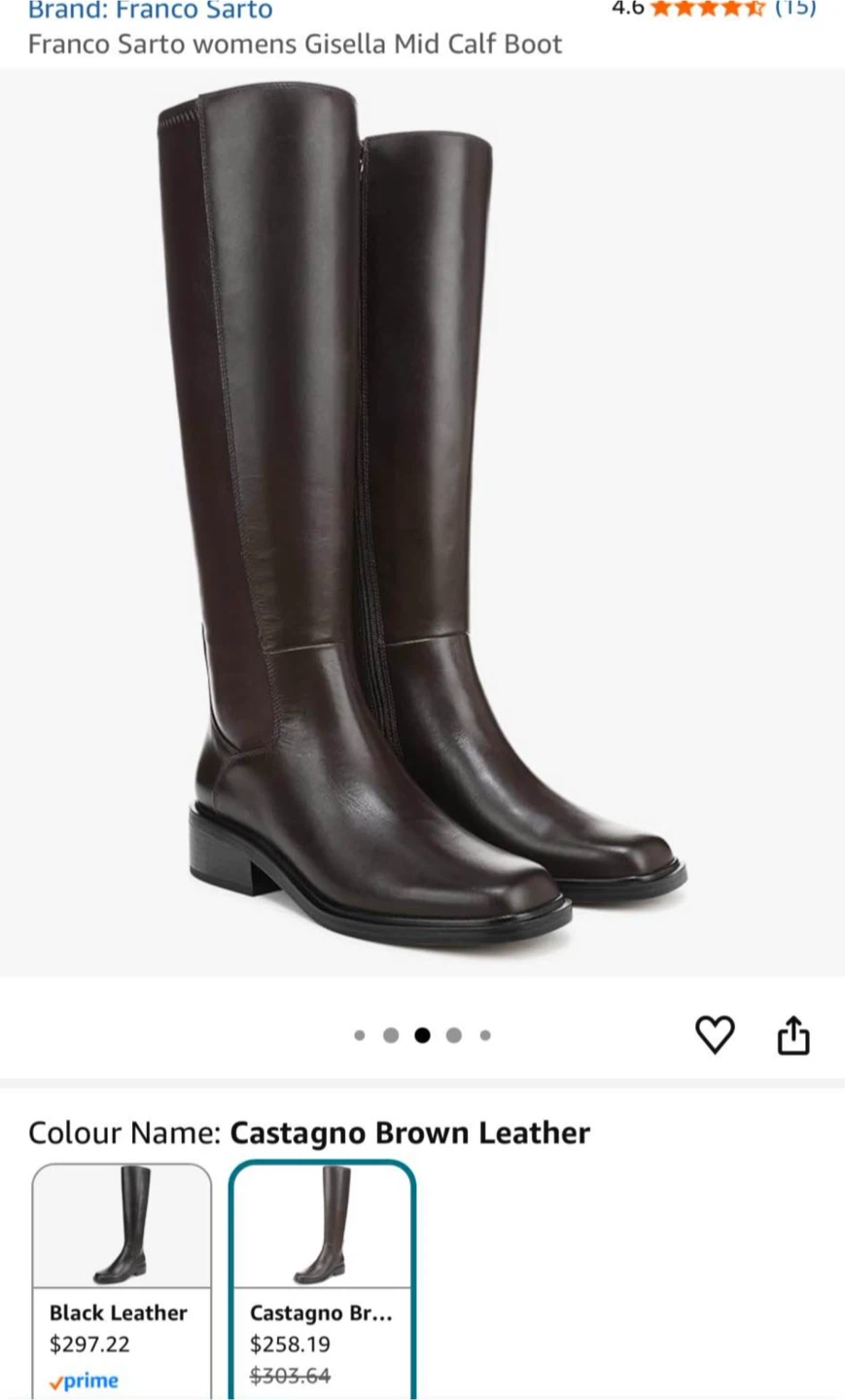 Franco Sarto Women's  -  Leather Boots - photo 3