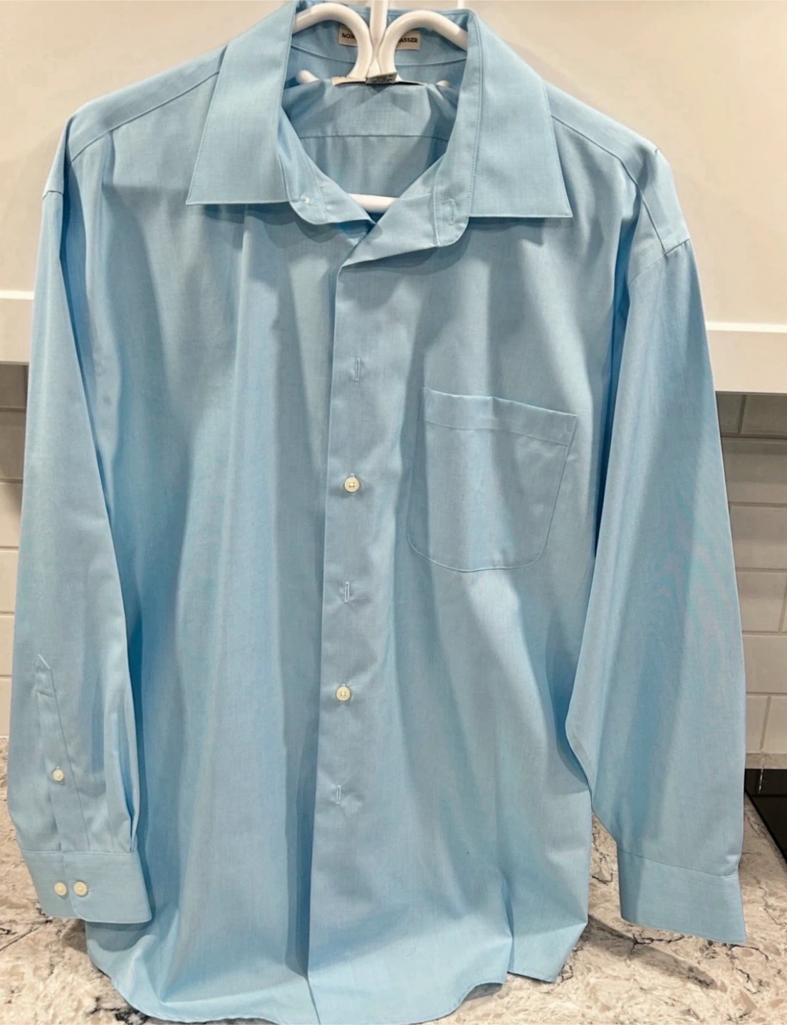Moores Pronto-Uomo Non Iron Long Sleeve Button Down Dress Shirt - photo 2