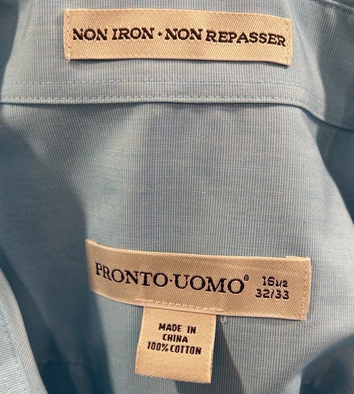 Moores Pronto-Uomo Non Iron Long Sleeve Button Down Dress Shirt - photo 3
