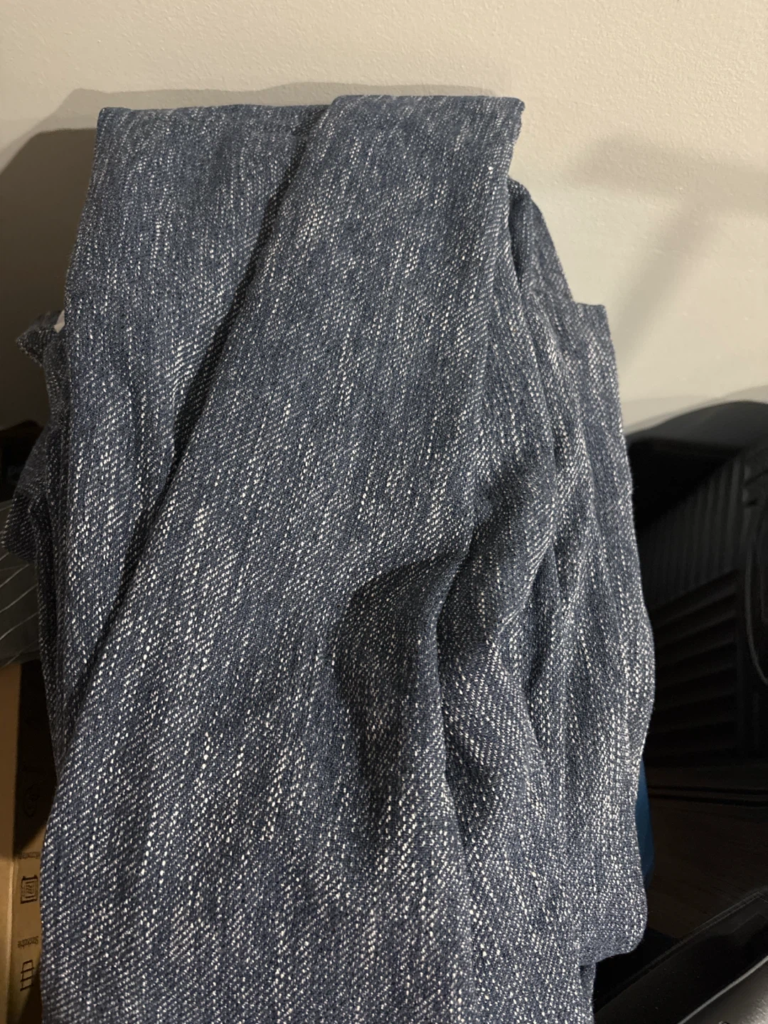 Dark Blue blackout curtains- set of 2 - photo 2
