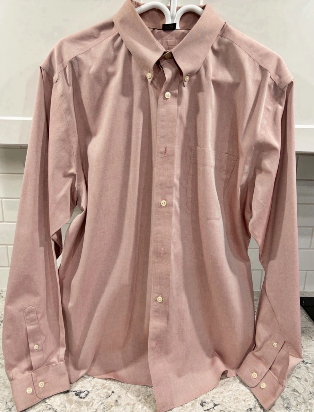 Eddie Bauer Relaxed Fit Wrinkle Resistant Dress Shirt - photo 2