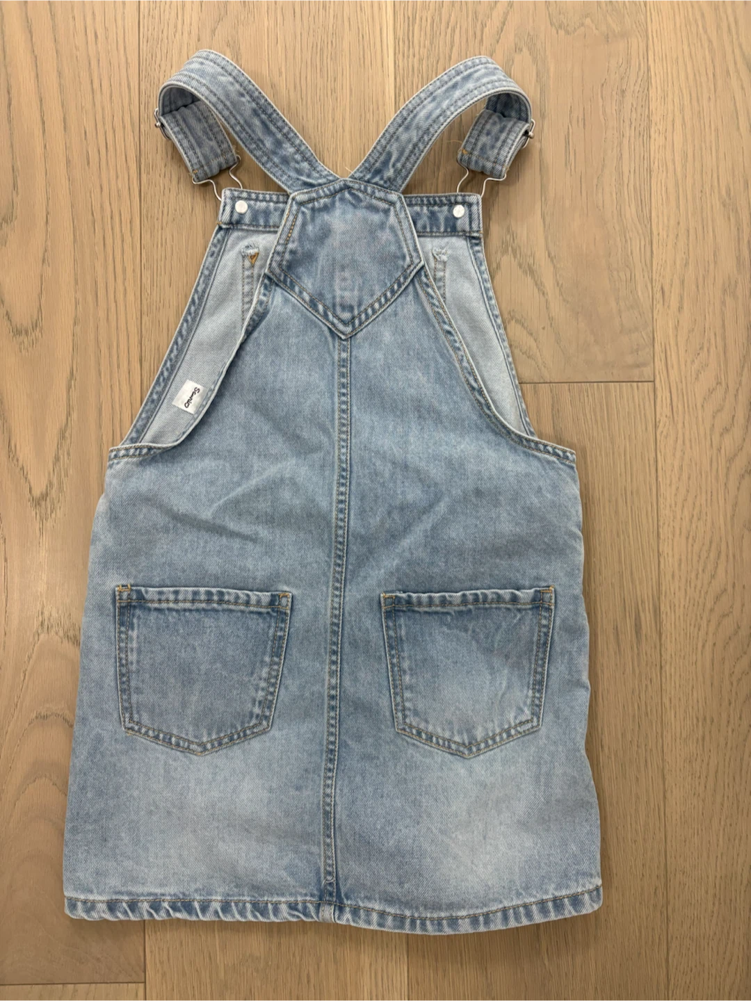 H&M Hello Kitty Denim Overalls Dress Size 6-7Y - photo 2
