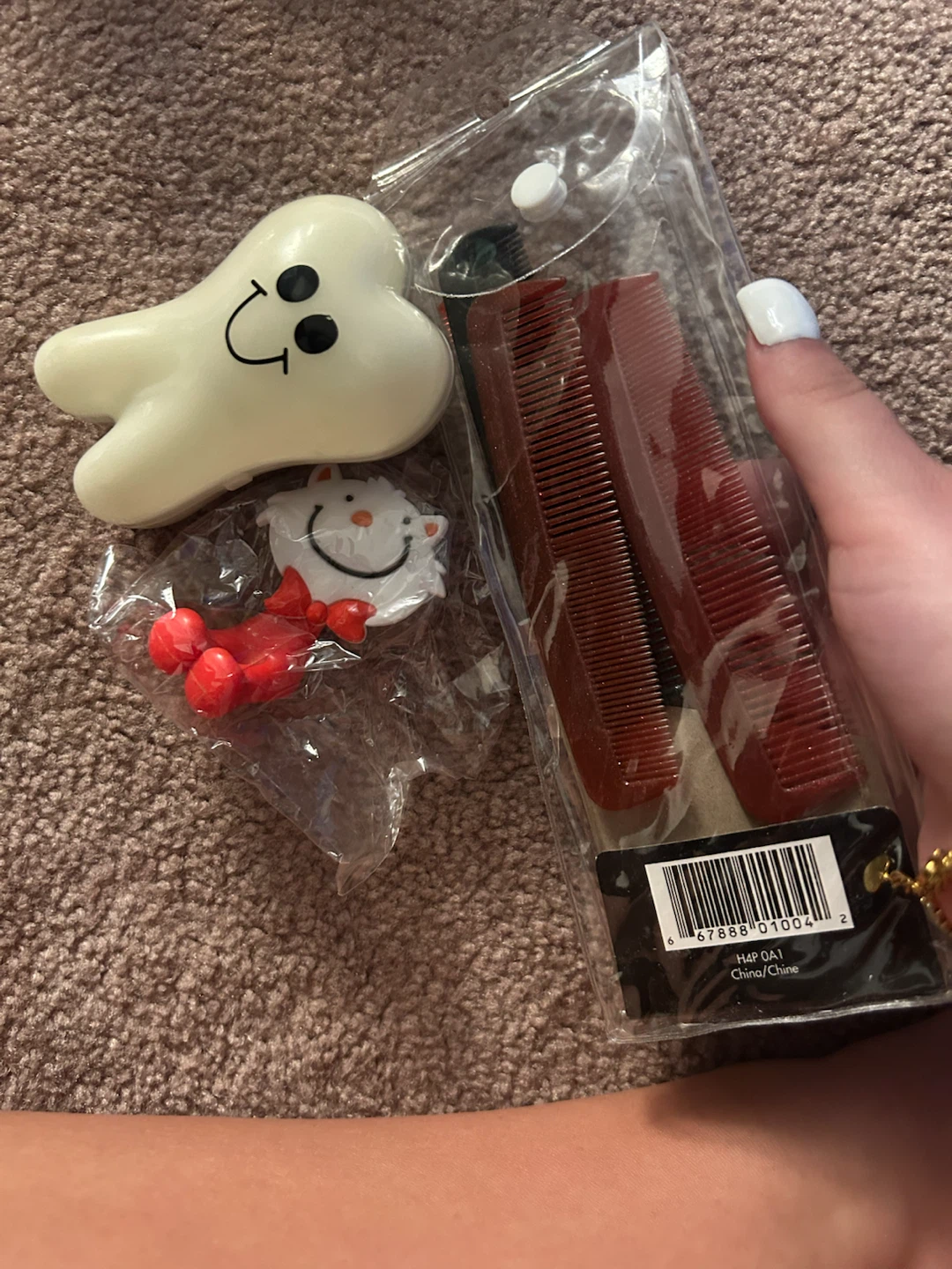Tooth fairy pouch & combs #freecycle