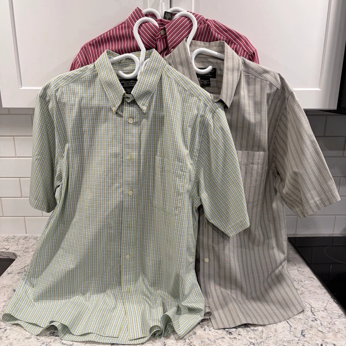 Eddie Bauer Relaxed Fit Wrinkle Resistant Dressy Shirt
