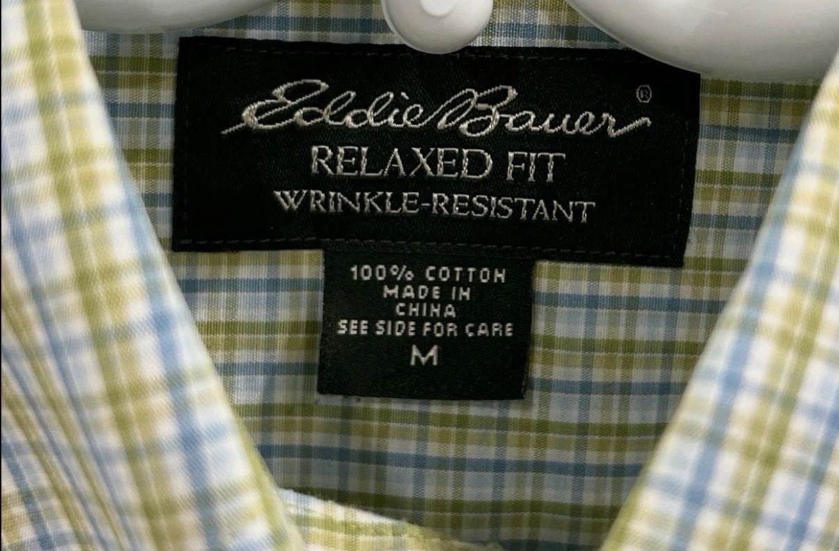 Eddie Bauer Relaxed Fit Wrinkle Resistant Dressy Shirt - photo 3