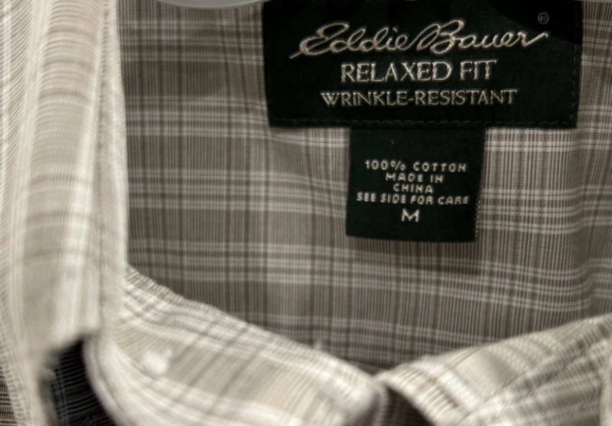 Eddie Bauer Relaxed Fit Wrinkle Resistant Dressy Shirt - photo 5