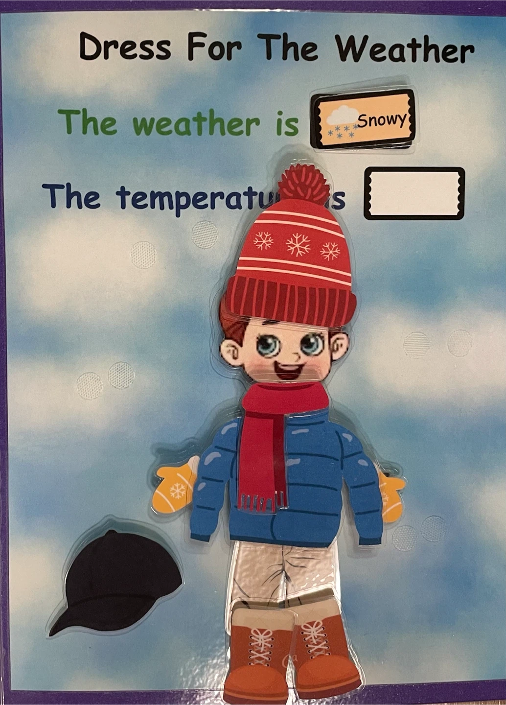 ‘Dress For The Weather’ File Folder Activity - photo 4