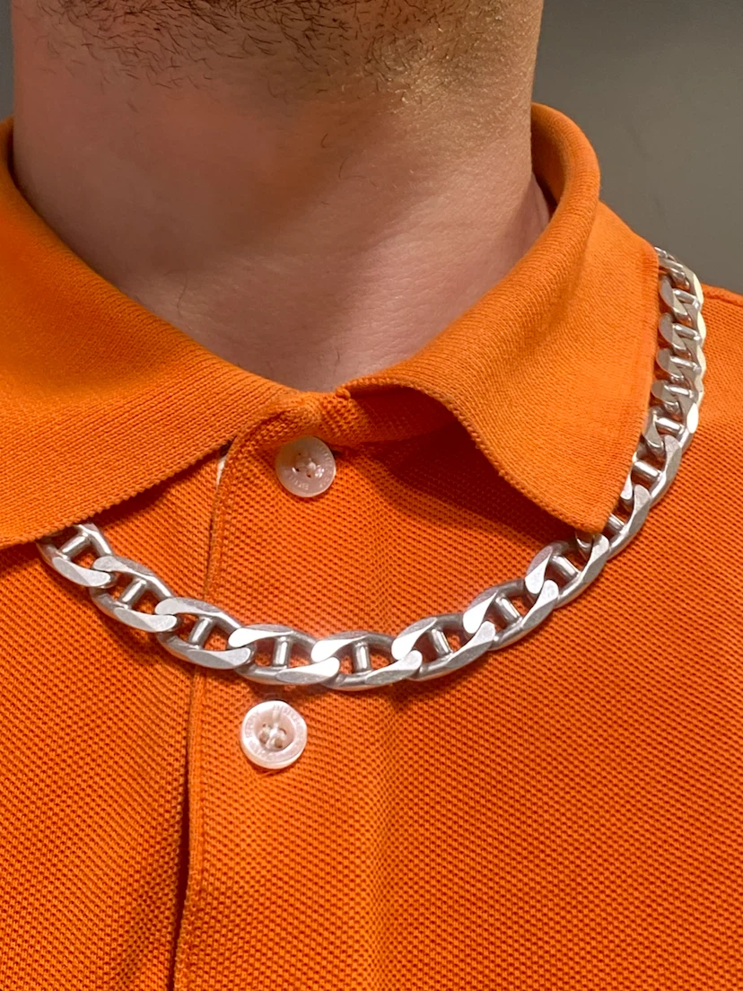 Heavy silver chain