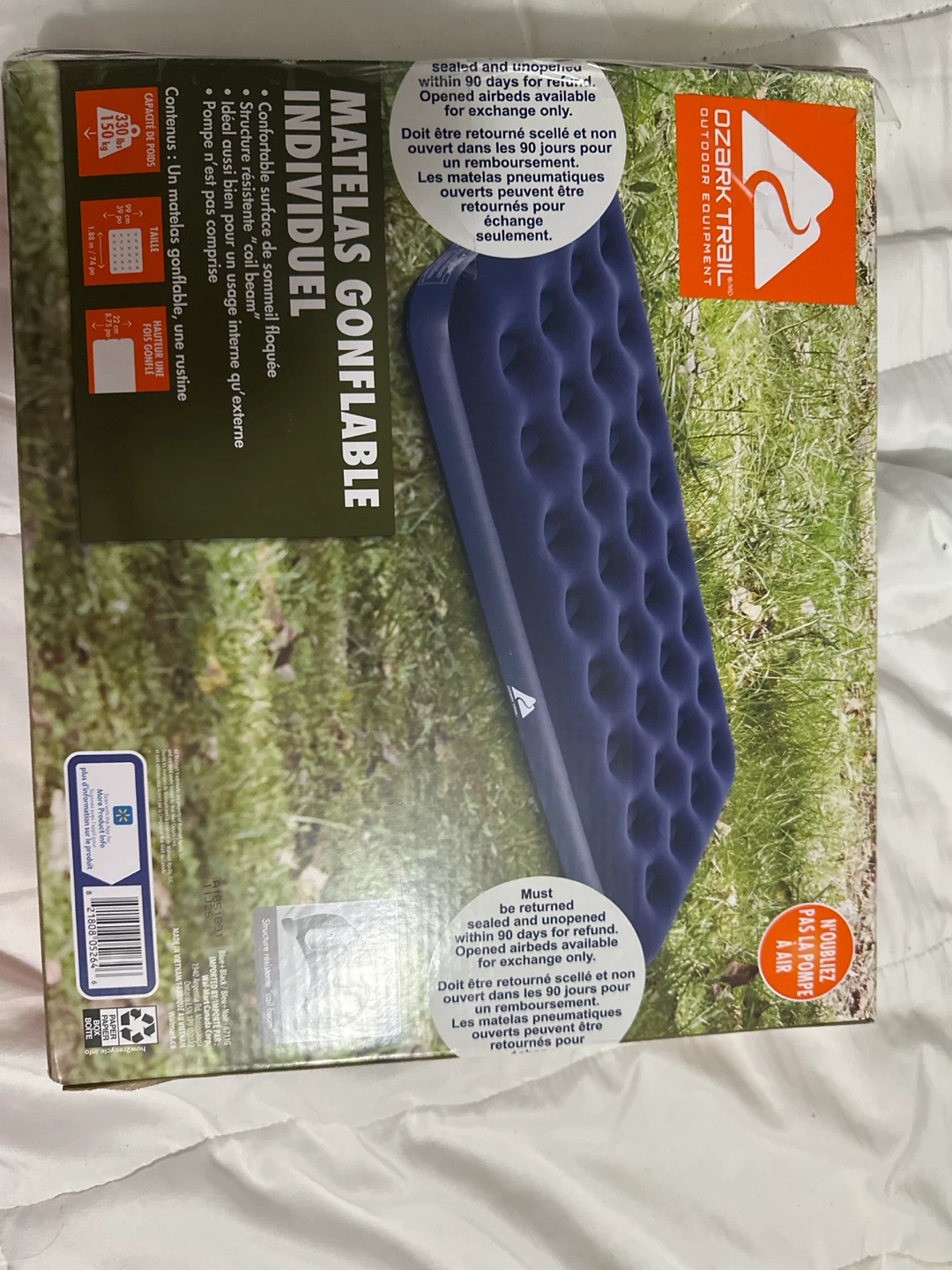 Ozark Trail Twin Airbed Matelas Gonflable