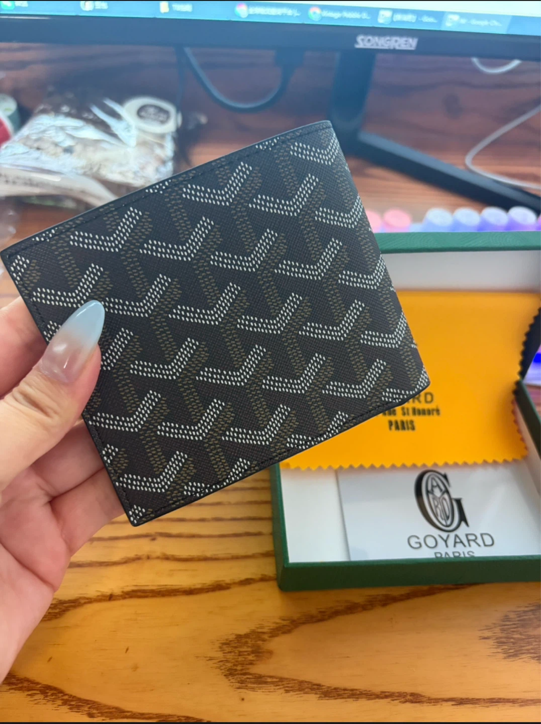 Goyard Black Wallet - photo 2