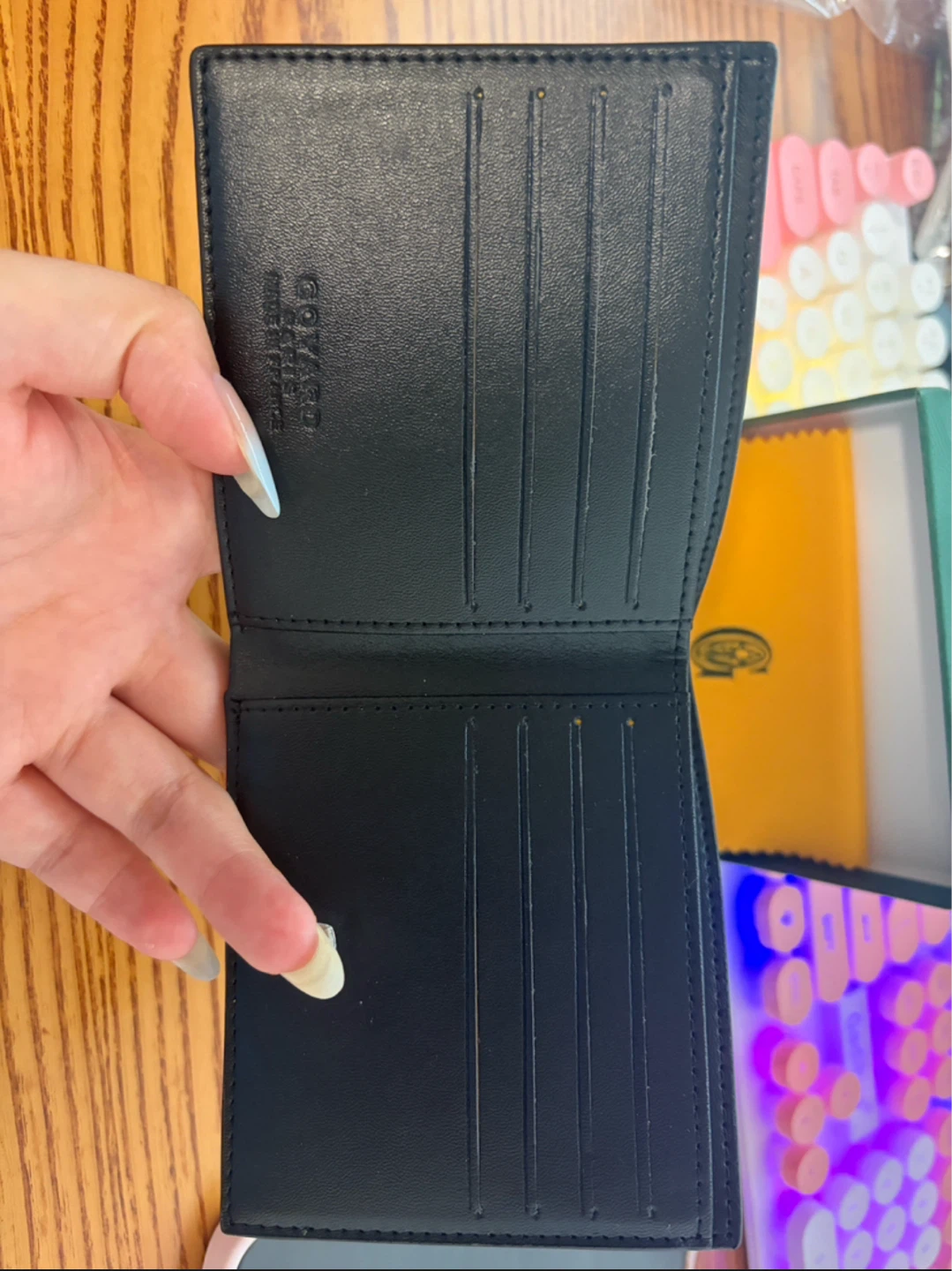 Goyard Black Wallet - photo 3