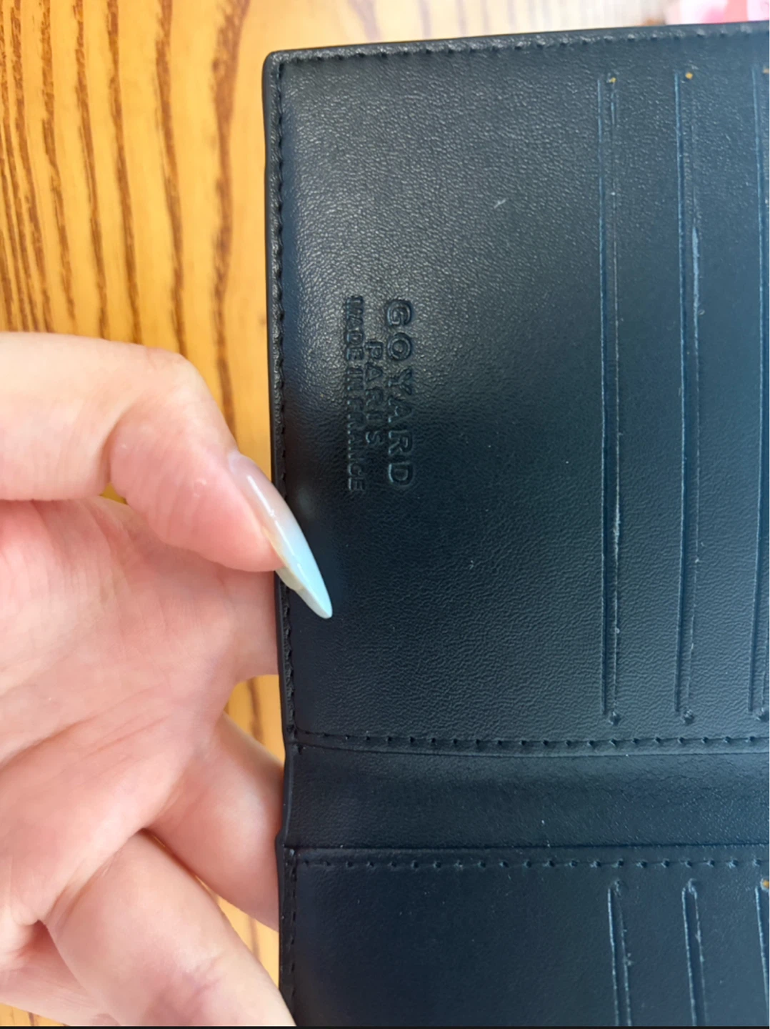Goyard Black Wallet - photo 4