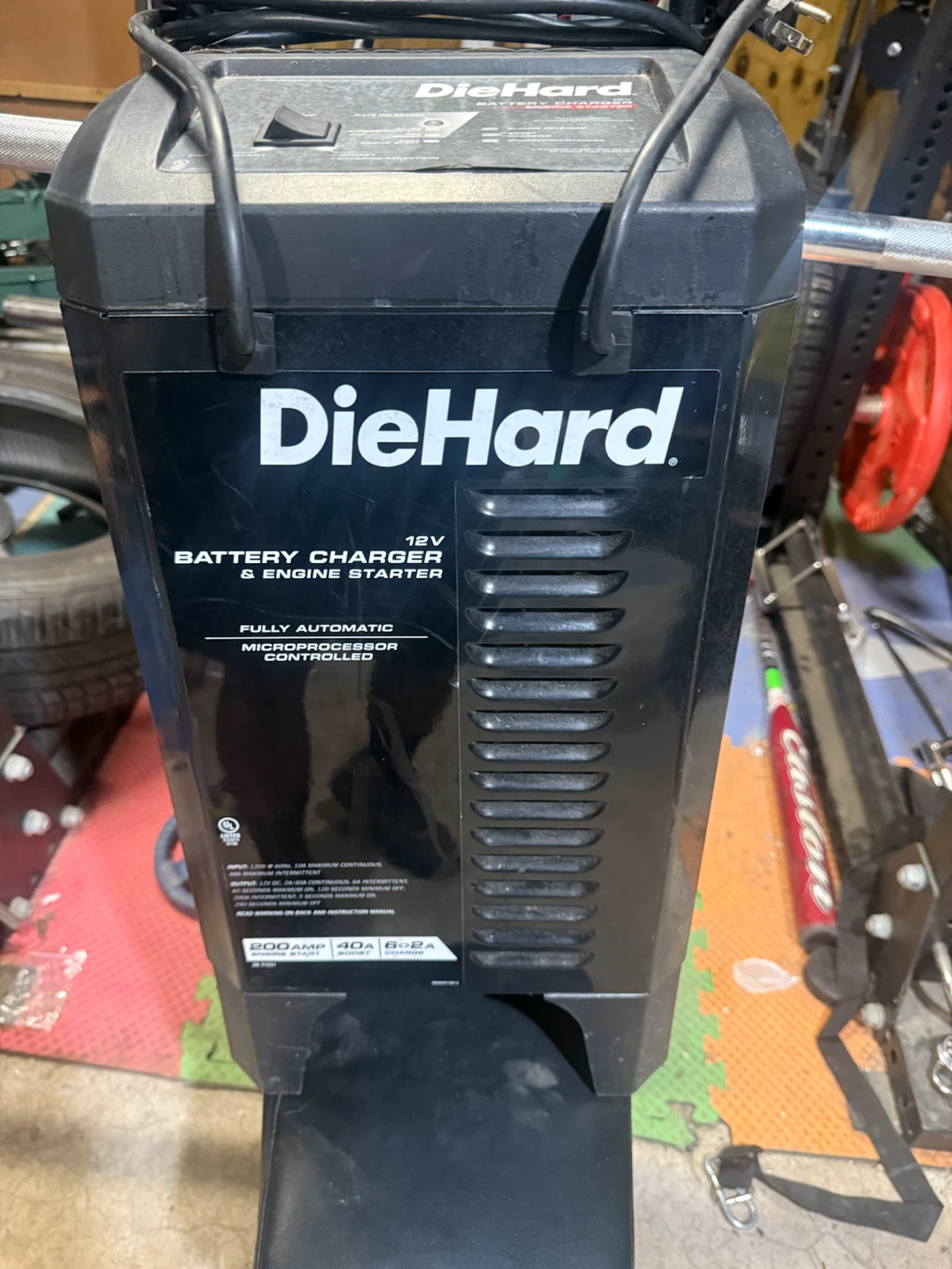 DieHard 12V Battery Charger & Engine Starter