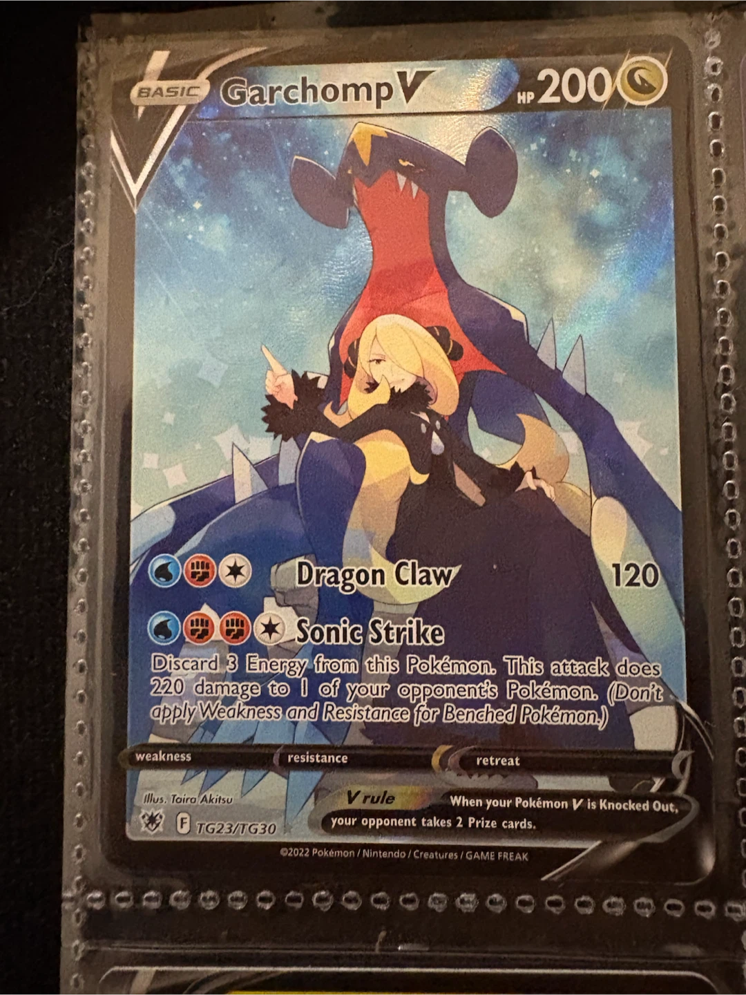 Garchomp V Ultra Rare