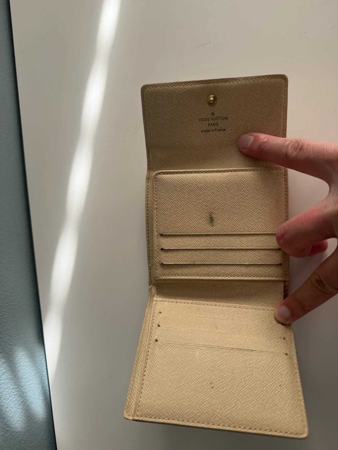 Louis Vuitton Azure Compact Wallet Authentic - photo 4