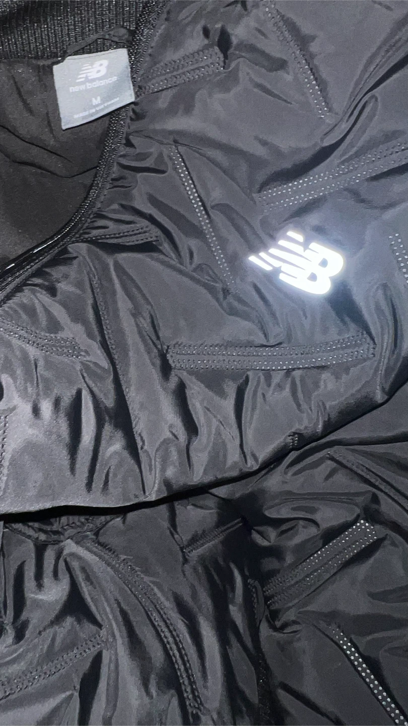New Balance Black Bomber Jacket - photo 3