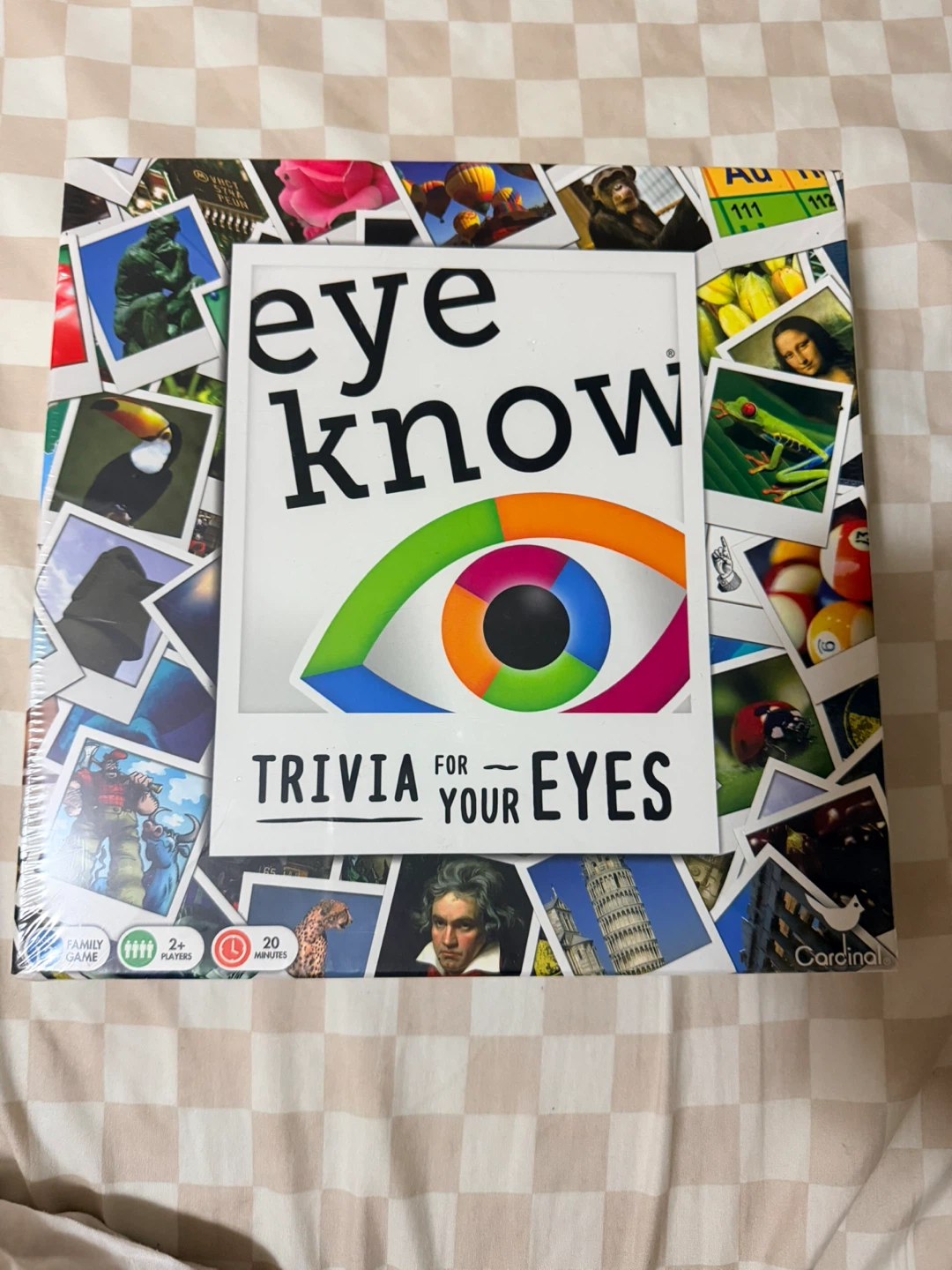 Cardinal Eye Know Trivia Game Card