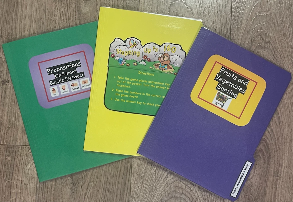 3 File Folder Activity Bundle