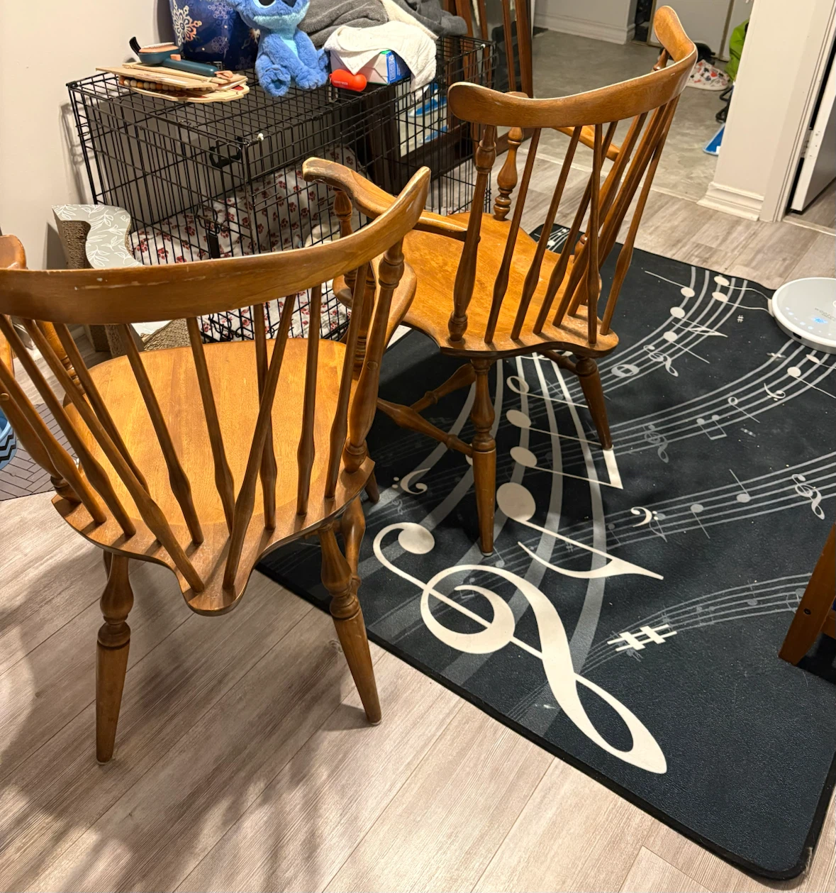 Wooden Windsor Chairs (Set of 2) - photo 2