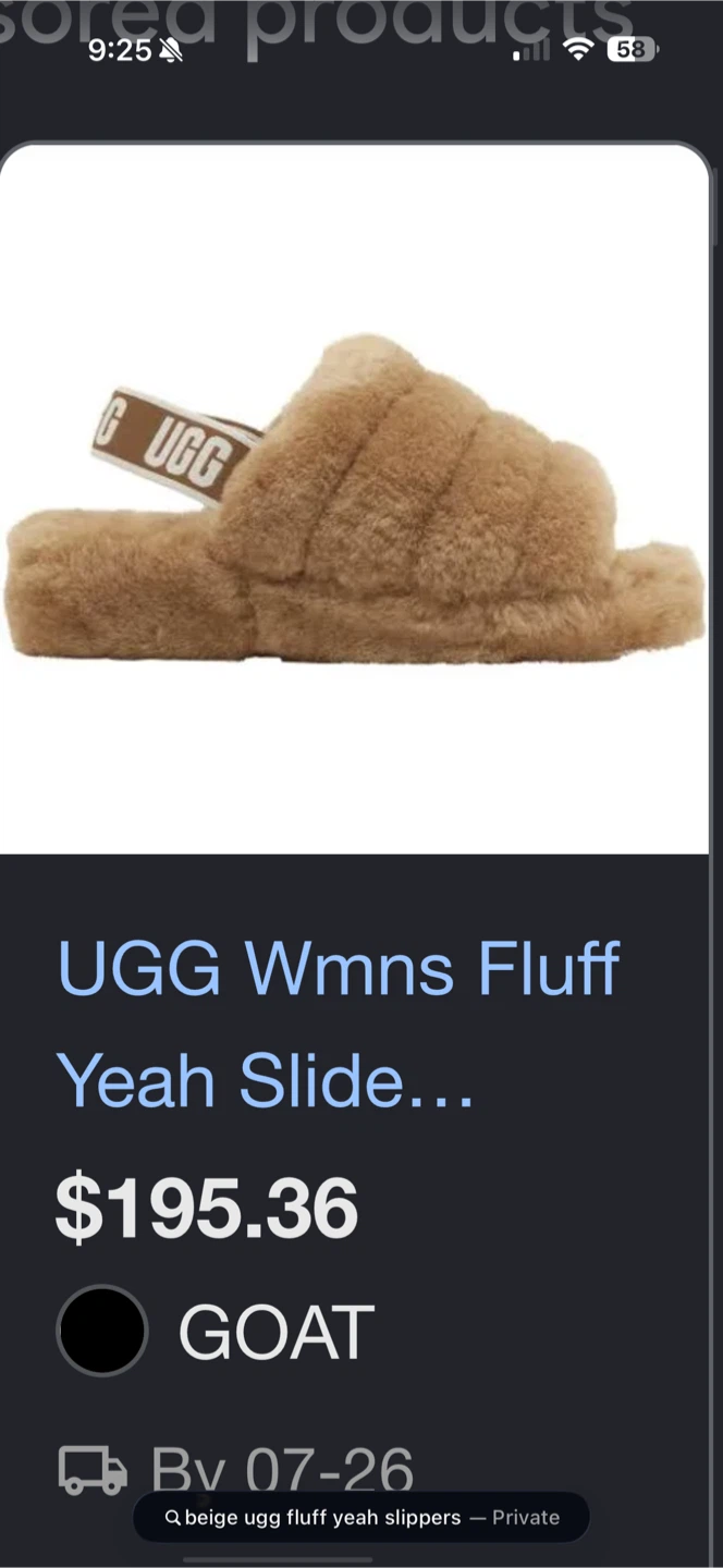 UGG slides (NEW)
