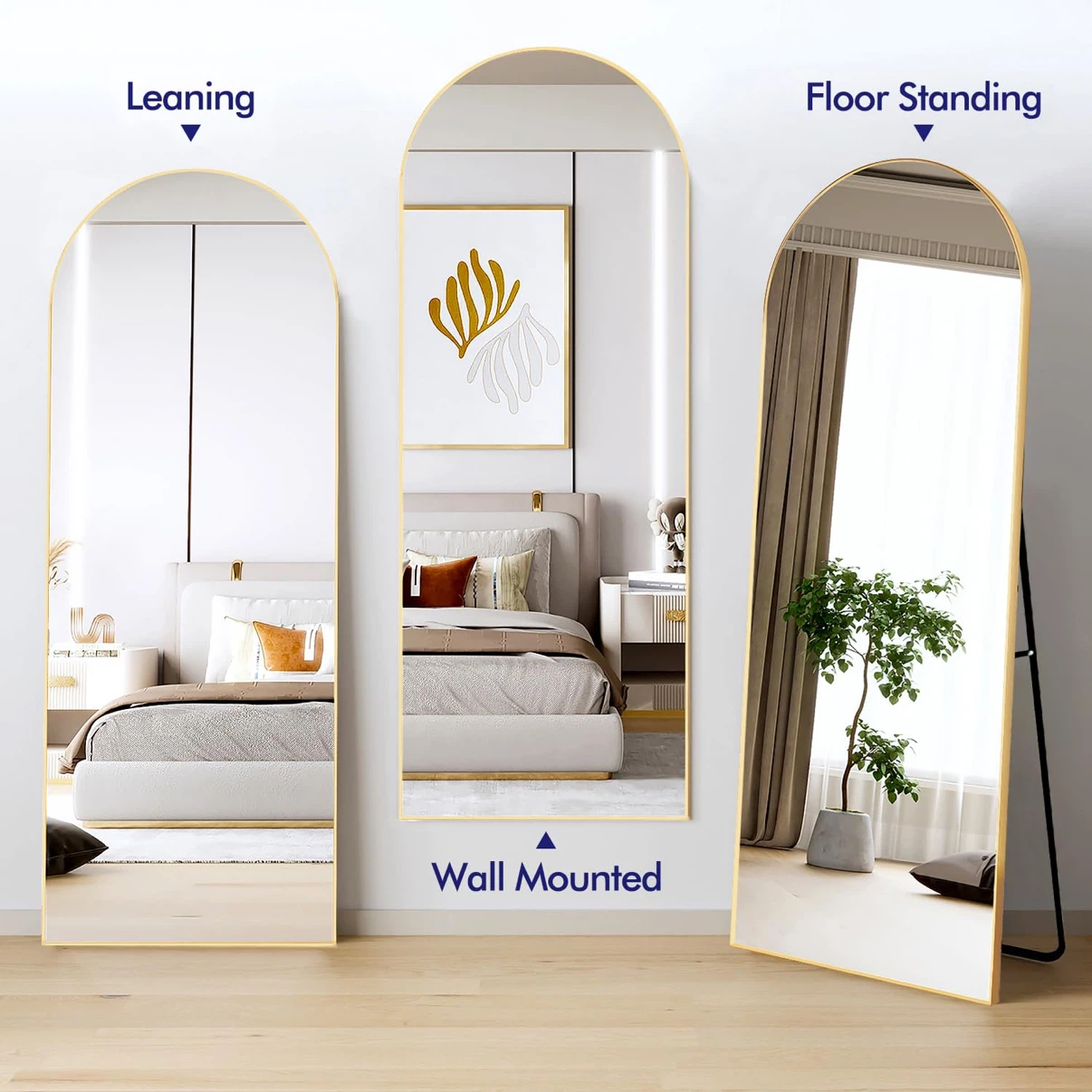 65"x24" Full Length Mirror with Stand - photo 3