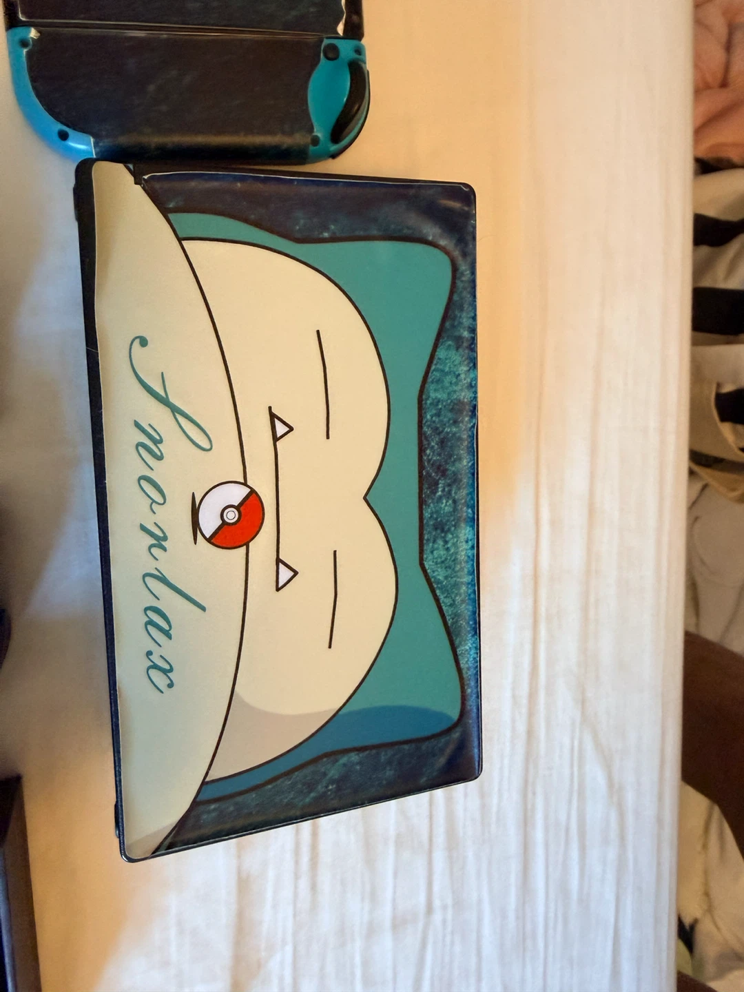 Nintendo Switch Console with Snorlax Decal - photo 5