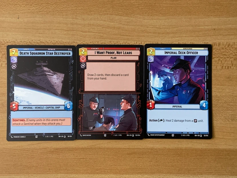 15 Star Wars Unlimited NM Special Cards Imperial Lot Set Deal - photo 4