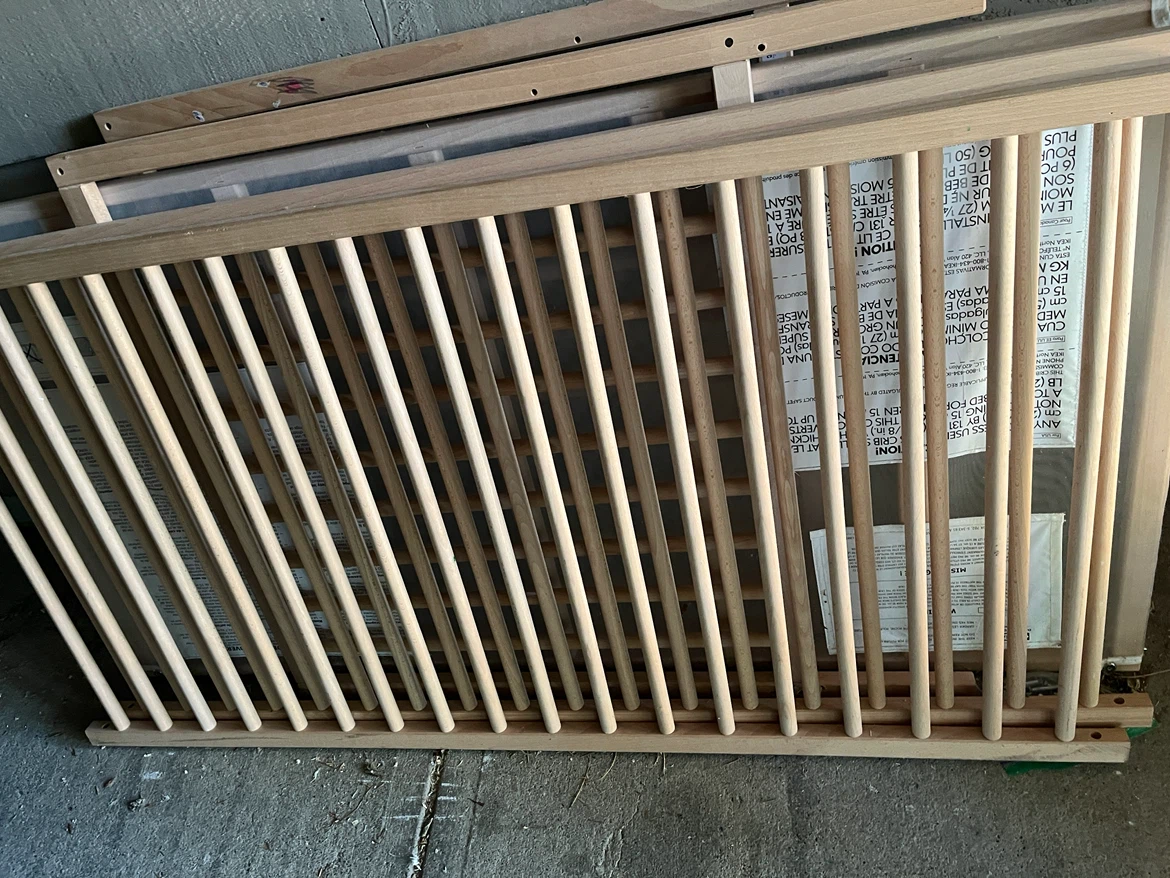Wooden Baby Crib - photo 5