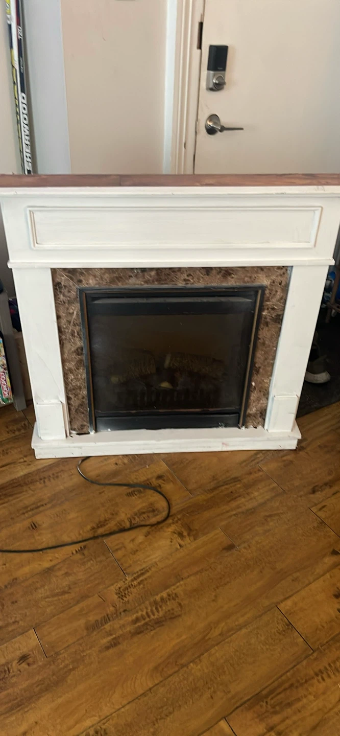 Electric Fireplace Mantle