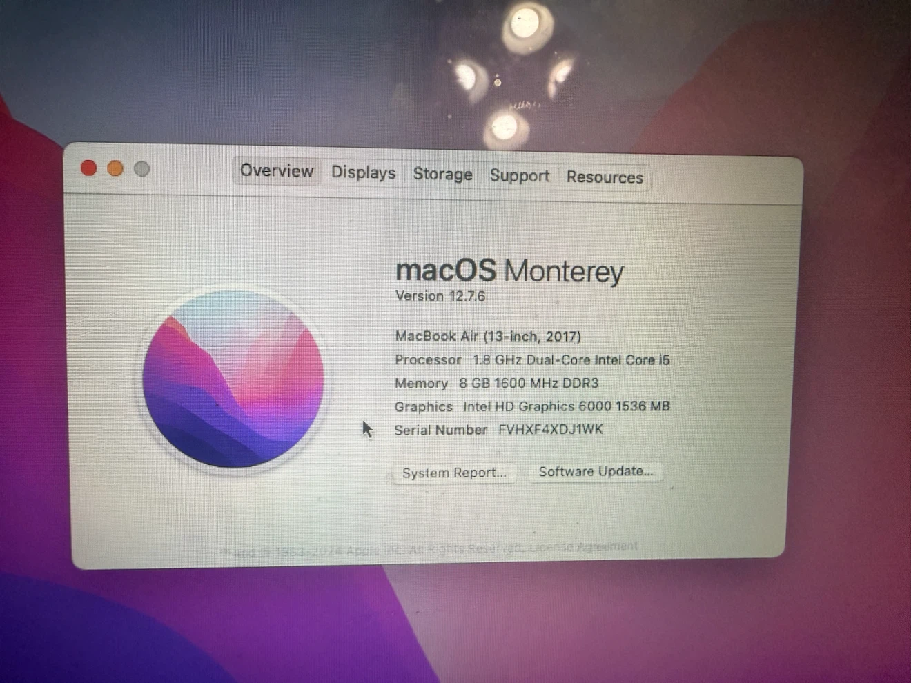 Apple MacBook Air (13-inch, 2017) Intel Core i5, 8GB RAM - photo 3
