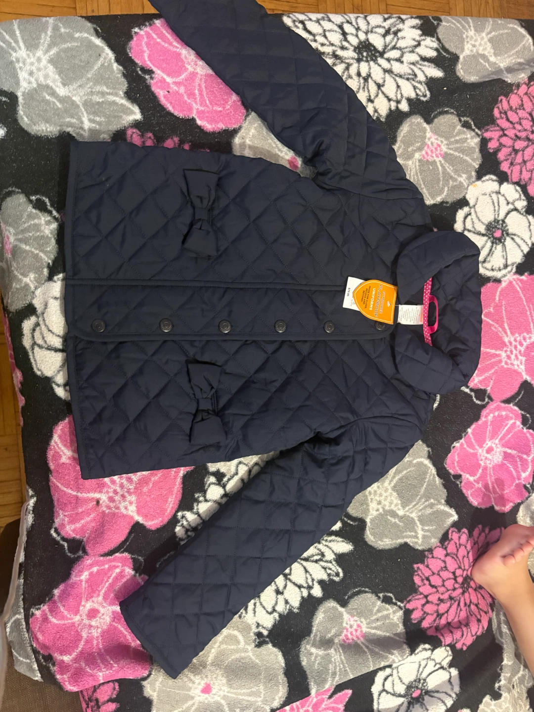 Gymboree Quilted Navy Jacket