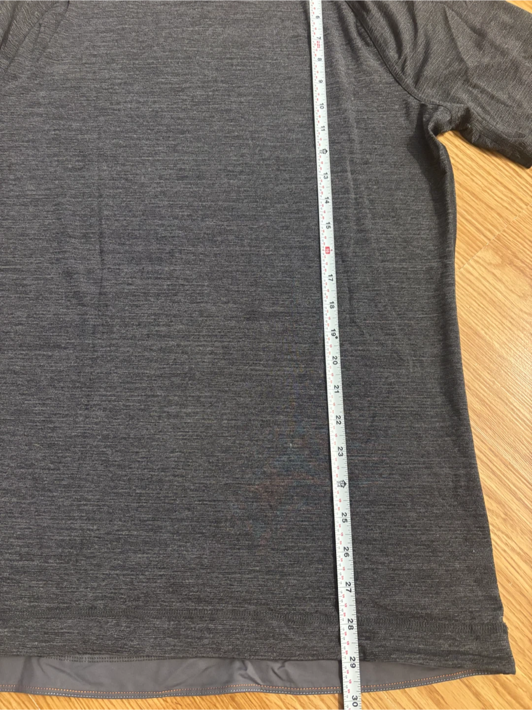 Lululemon Men's Short Sleeve Shirt - Dark Grey - photo 5