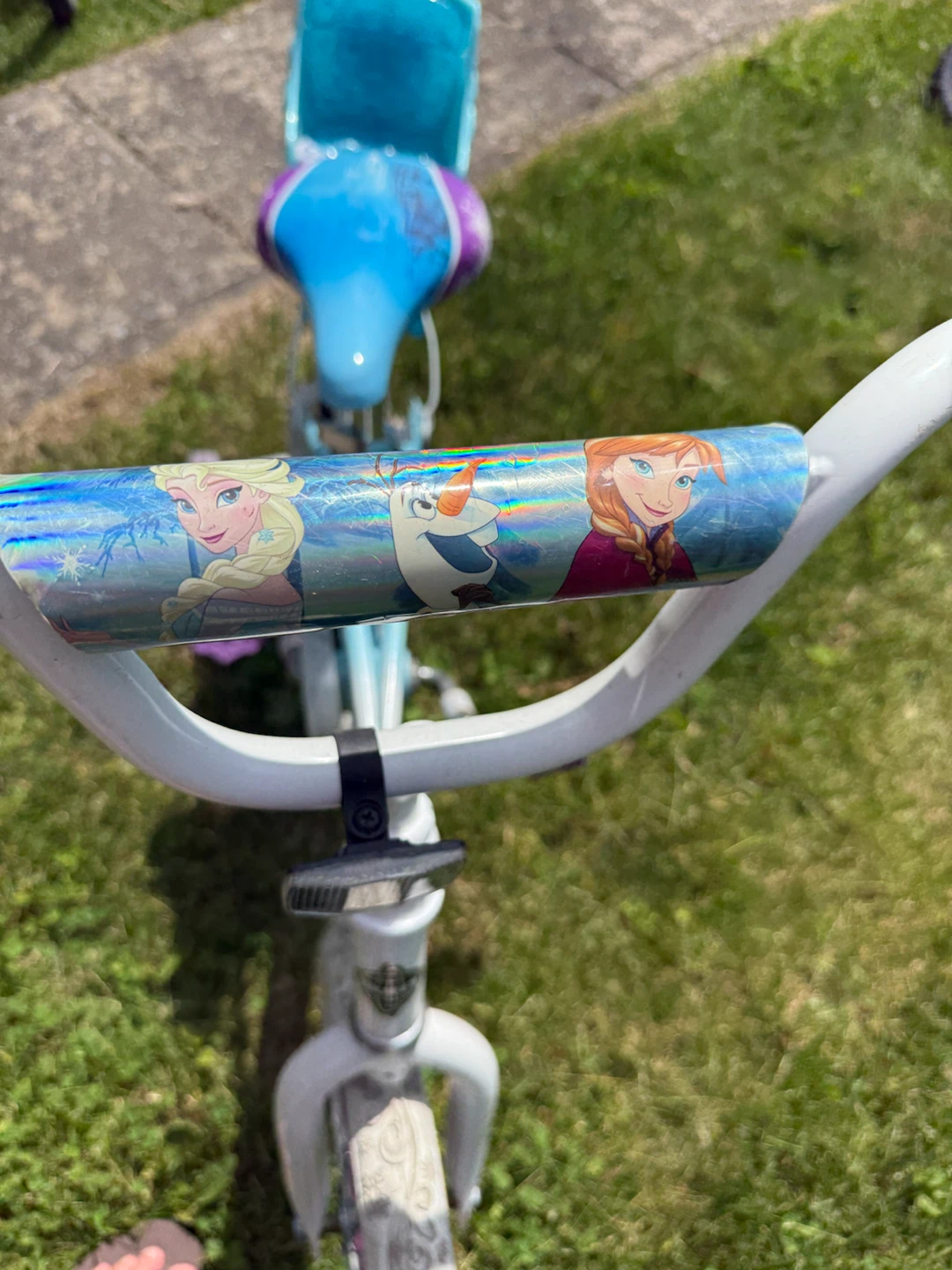 Frozen Kids Bike with Training Wheels - photo 2