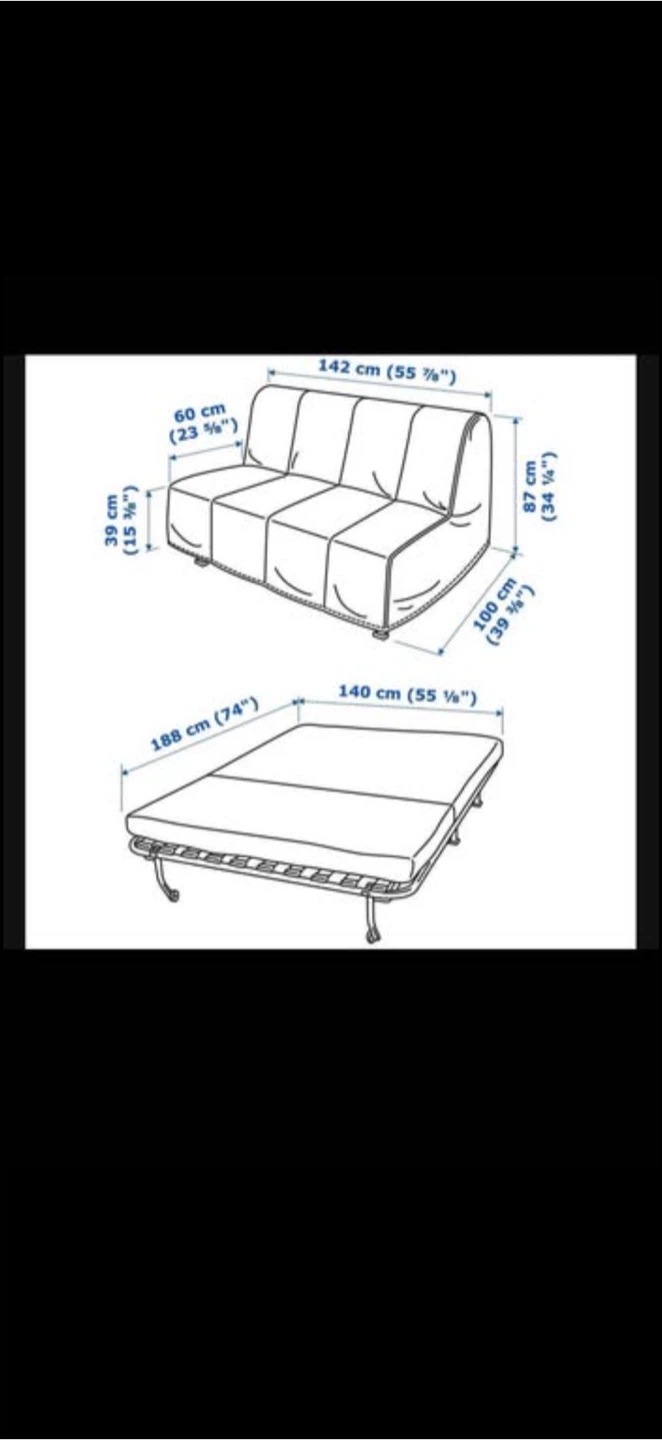 Sofa bed ikea - photo 2
