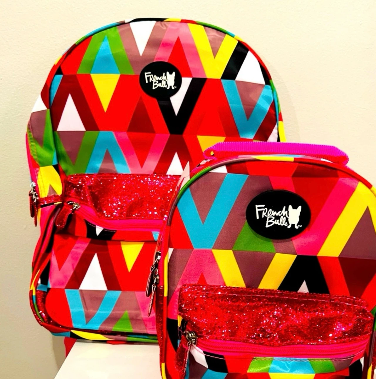 French Bull Backpack and Lunch Bag Set
