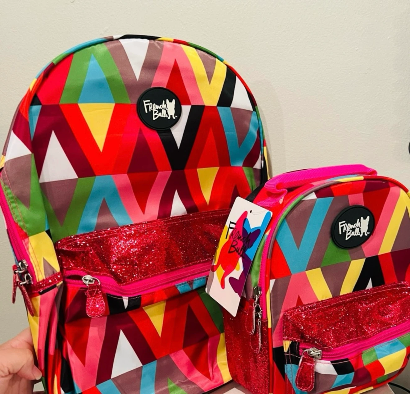 French Bull Backpack and Lunch Bag Set - photo 2