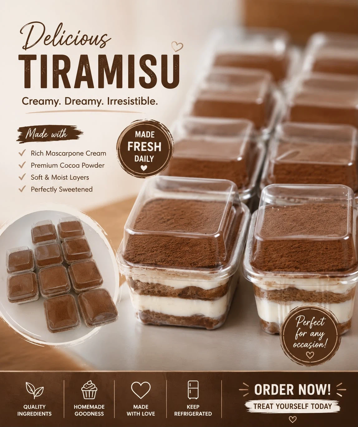 Tiramisu Cups