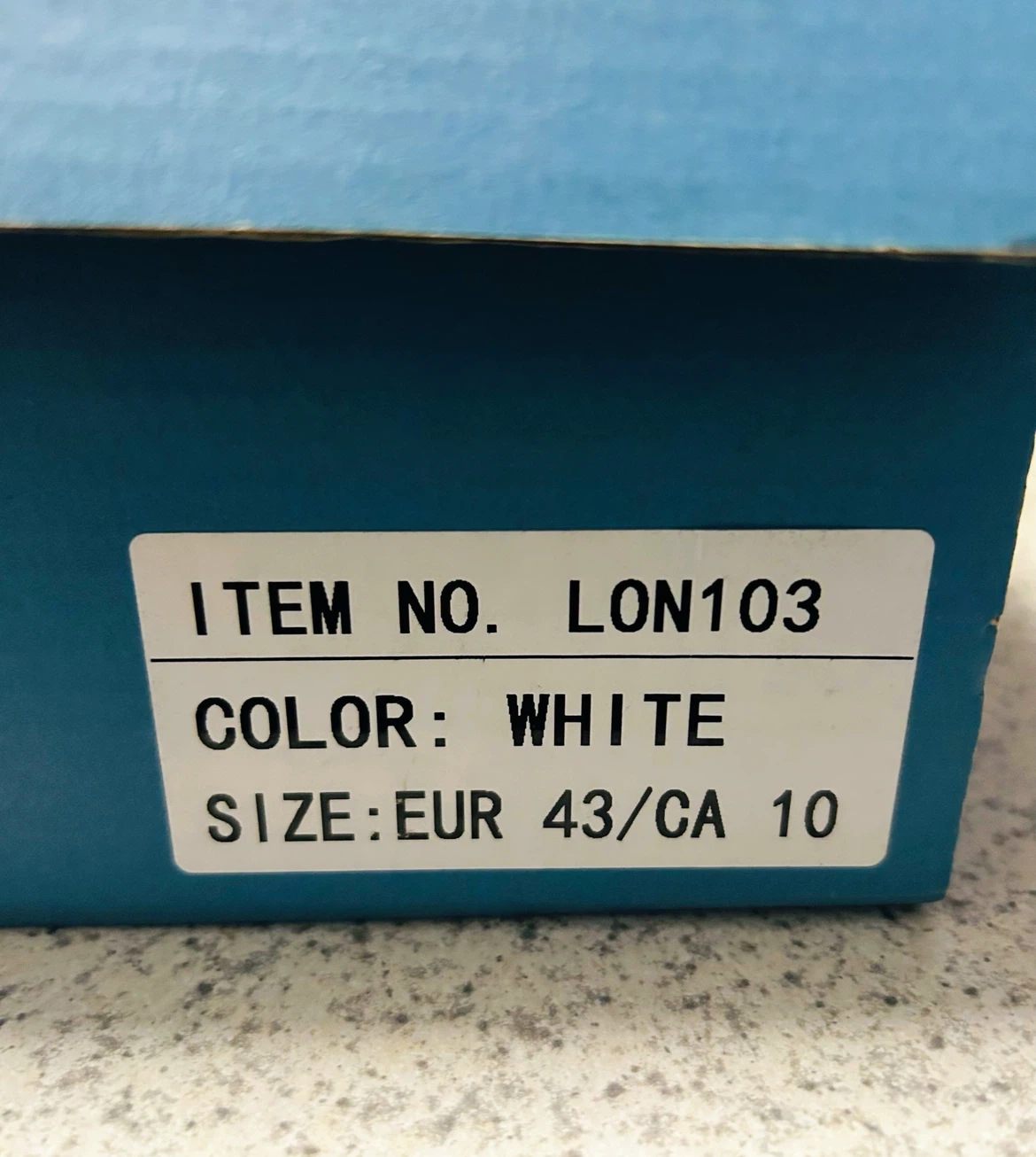 LONIAN White Sneakers - Size 10 - photo 4