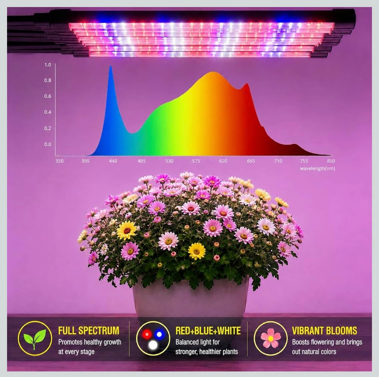Grow Light with 10 Heads and Tripod Stand - photo 4