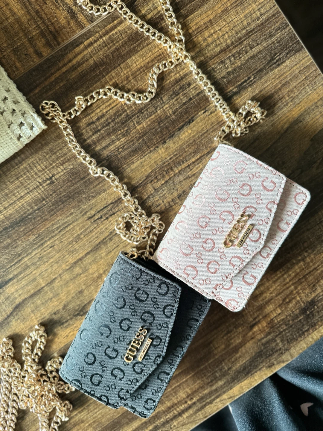 Guess Wallets - Pink and Grey