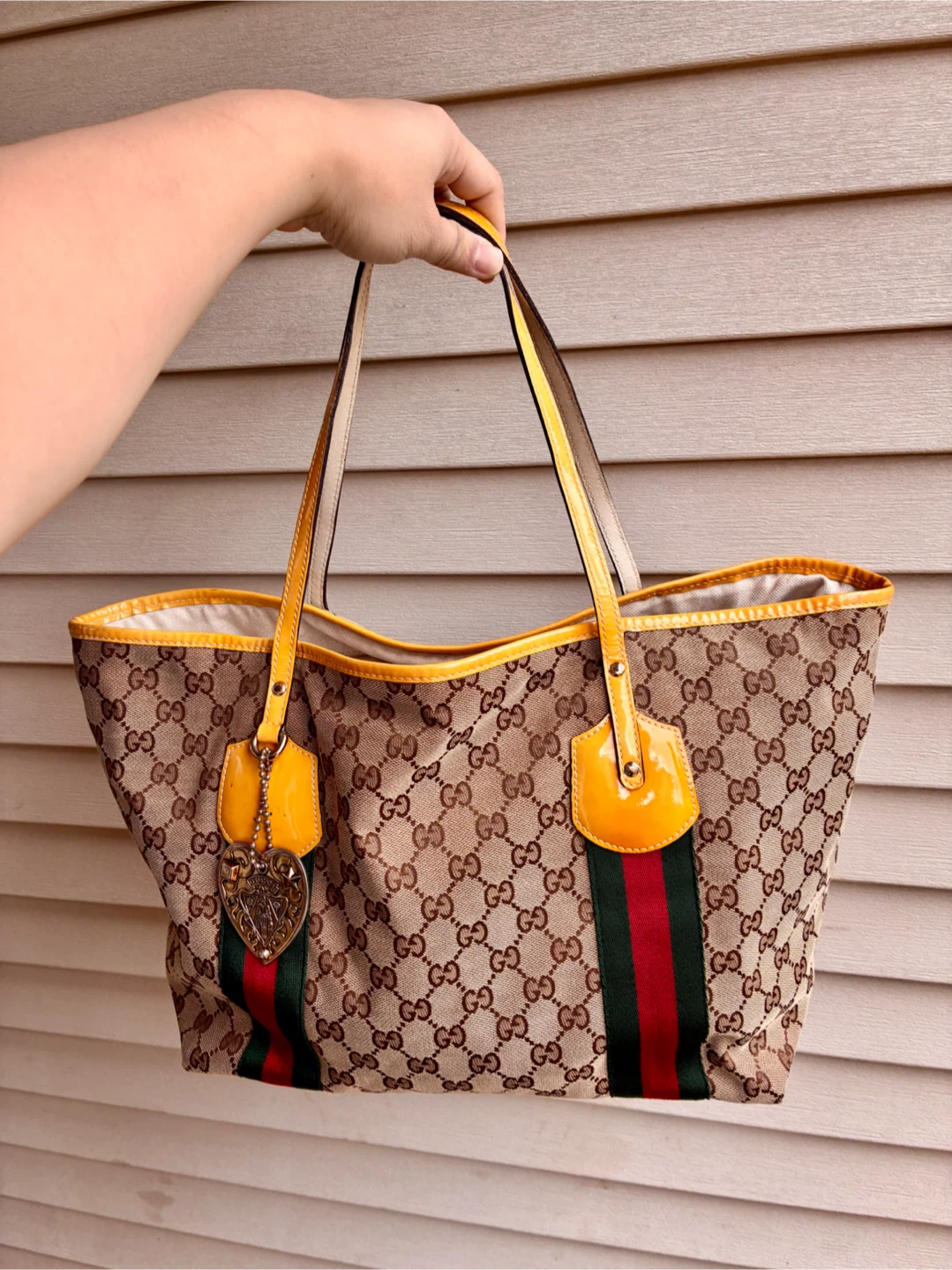 Authentic gucci tote