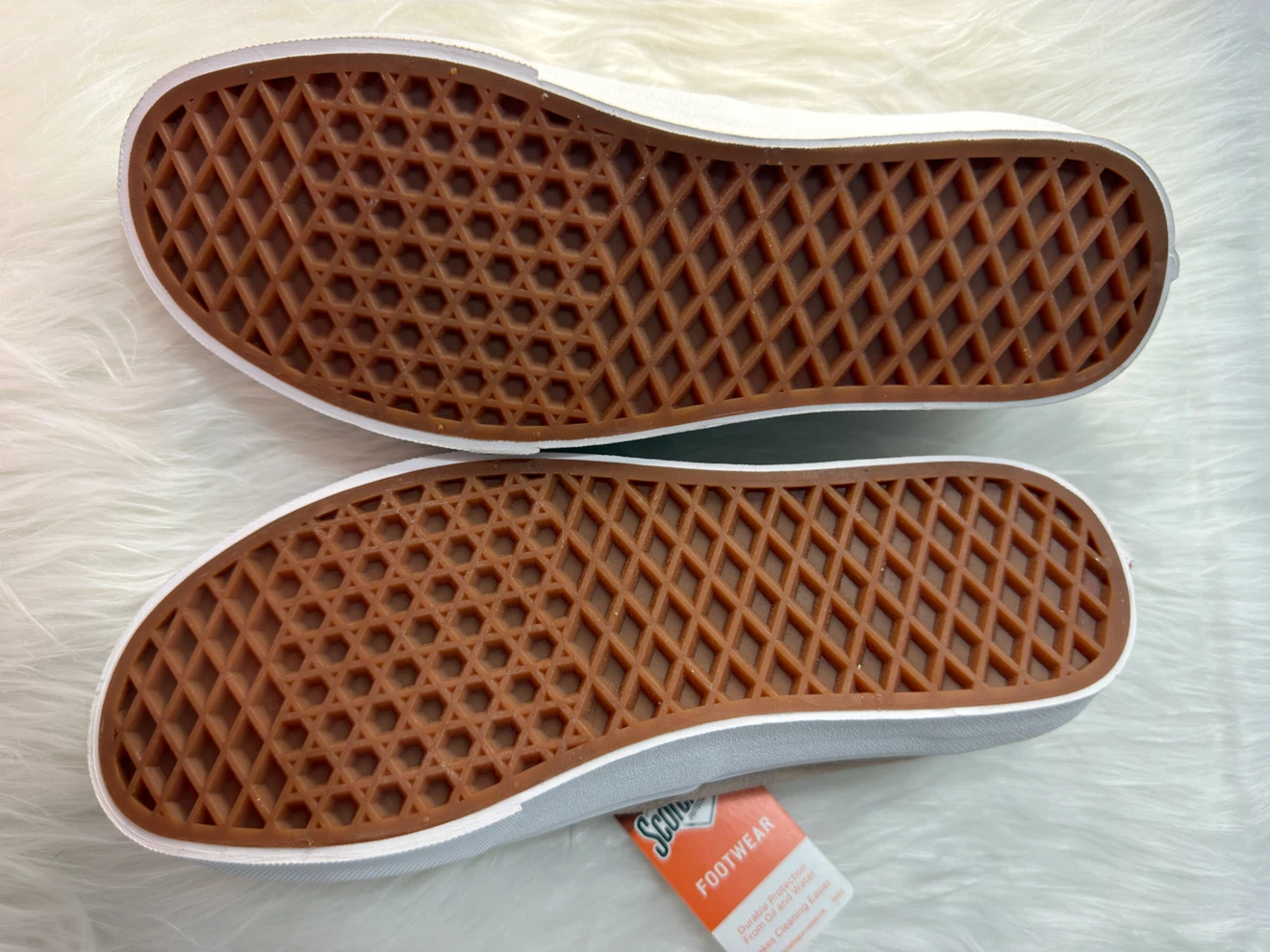Vans Suede Lace-Up Platform Sneakers in Dusty Pink and White - photo 4