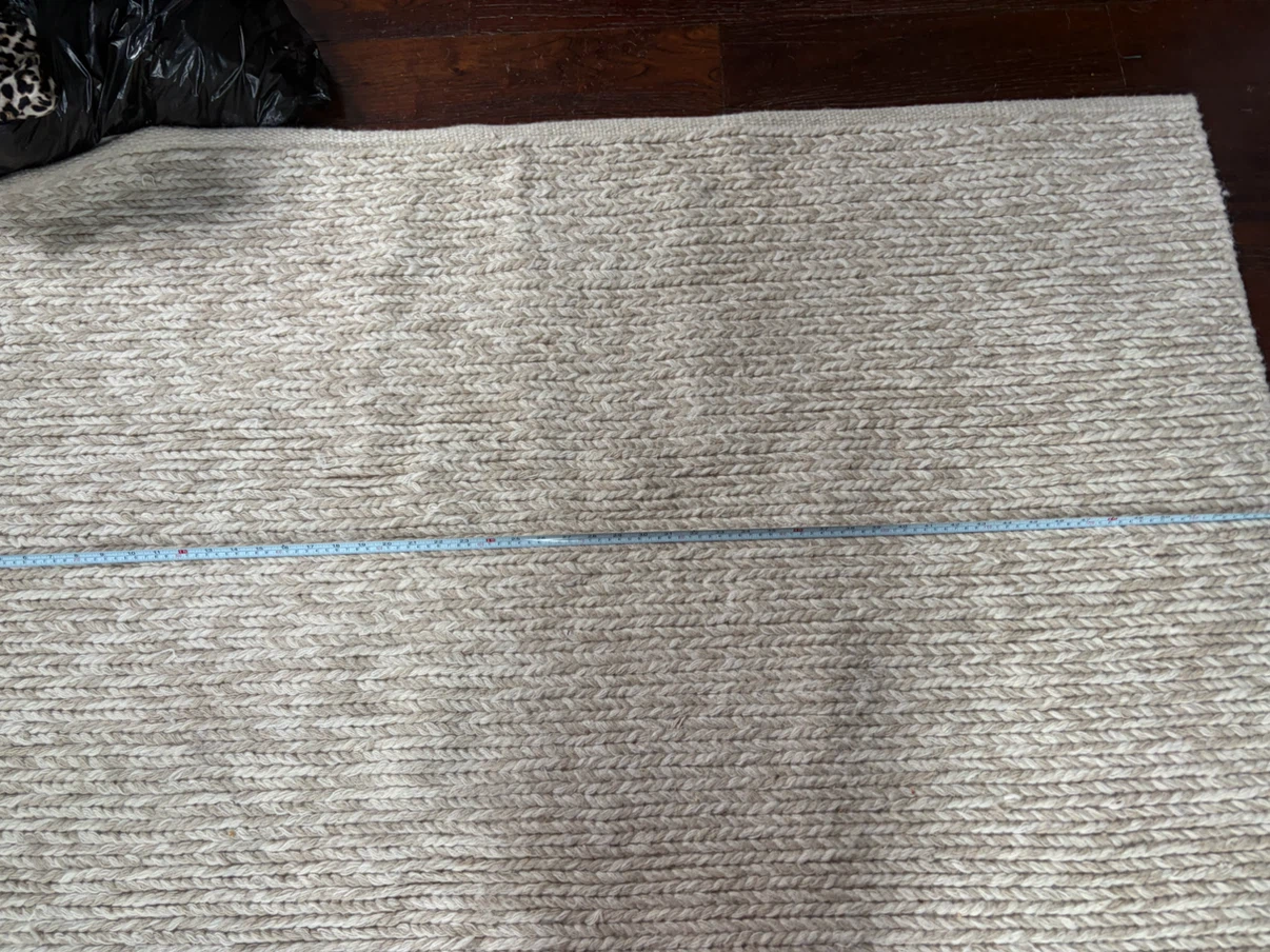 Beige Textured Area Rug - photo 3
