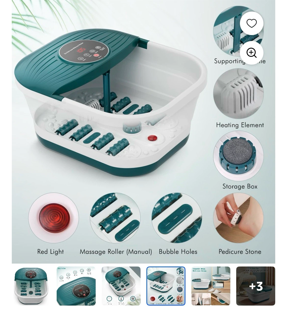 Foldable Foot Spa Massager - photo 4