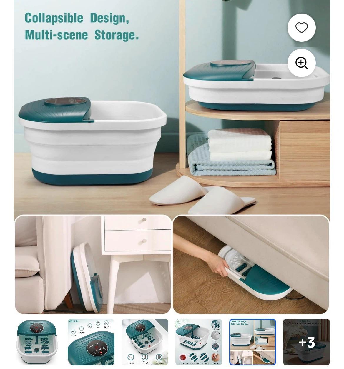 Foldable Foot Spa Massager - photo 5
